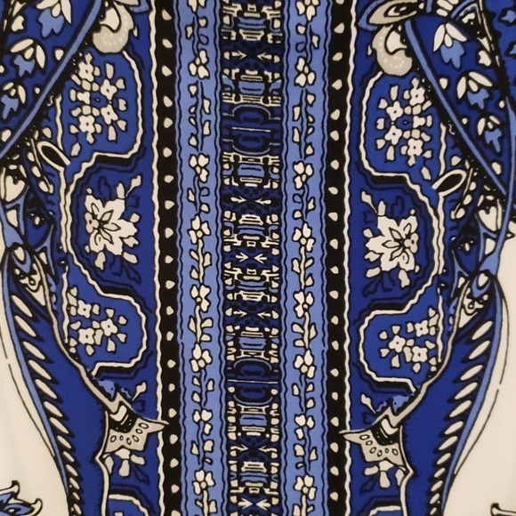 INC sleeveless Dress, Knee Length, gorgeous patten - Picture 7 of 9